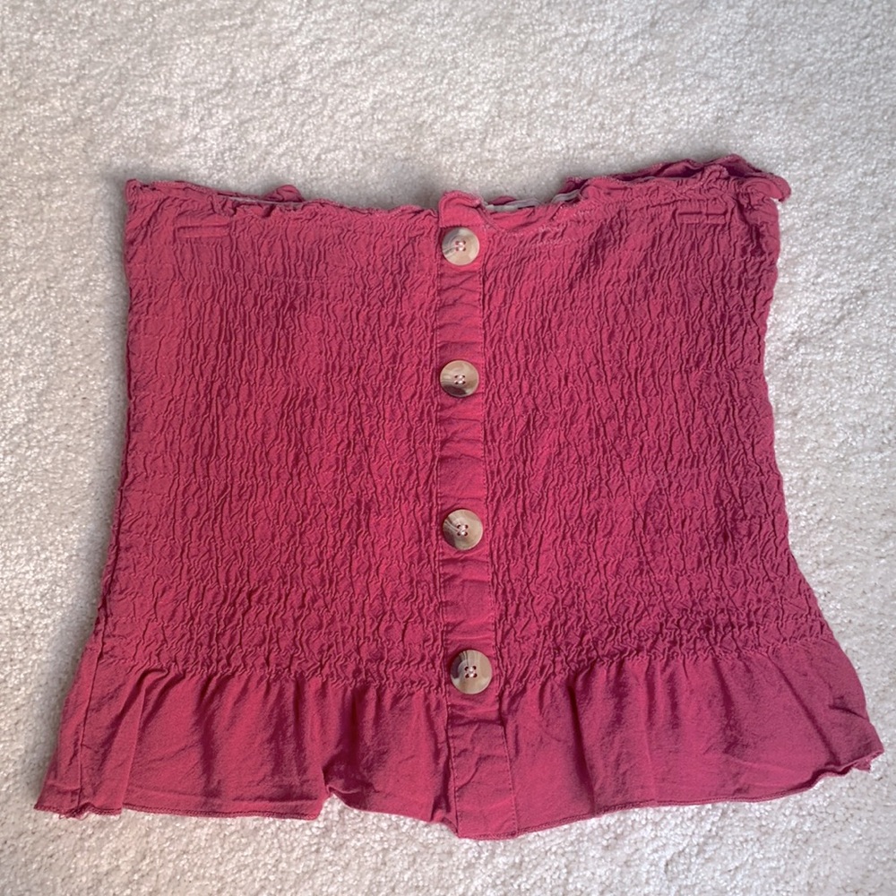 Style Envy pink tube top